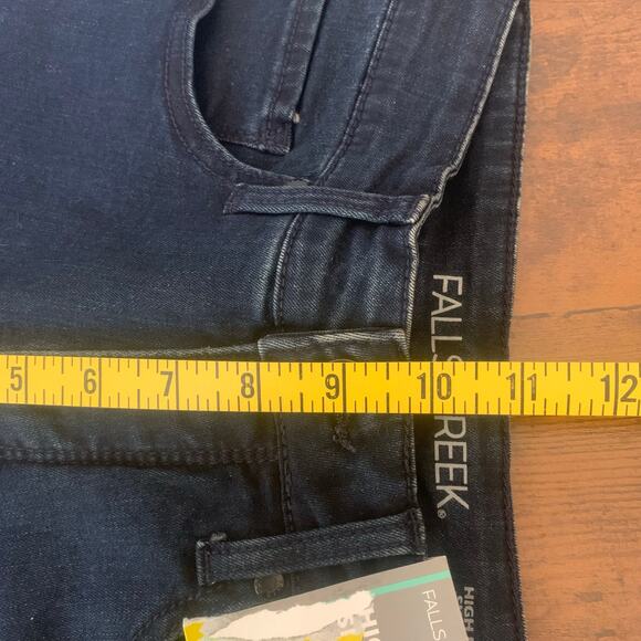 NWT Falls Creek High Rise Skinny Stretch Blue Jeans Size 4 - Picture 6 of 6